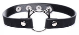 Master Series Kinky Kitty Ring Slim Choker Black(out End Apr)