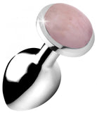 (d) Booty Sparks Gemstones Me Anal Plug Rose Quartz