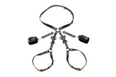 Strict Bondage Harness W/ Bows Black M/l