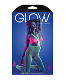 Glow Come Alive 3pc Seamless Set Neon Green & Pink O/s