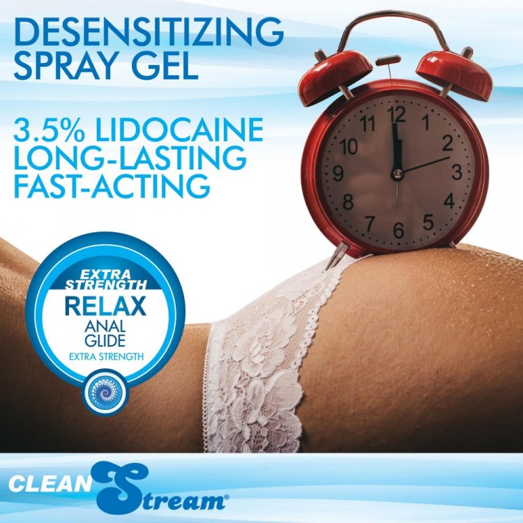 Cleanstream Relax Extra Strength Anal Lube 4 Oz