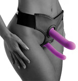 (d) Strap U Silicone G Spot Du Dildo Set