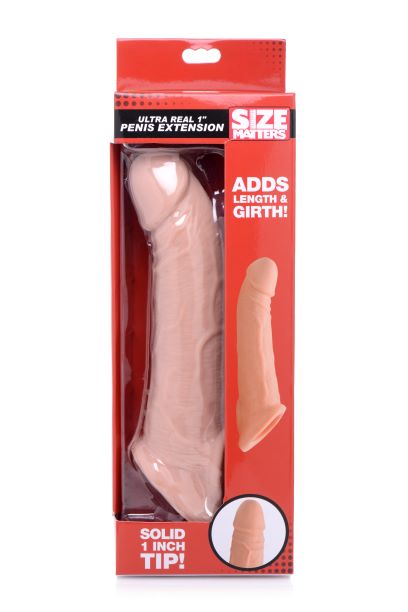 Size Matters Ultra Real 1 In Penis Extension