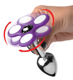 (d) Frisky Ass-spinner Fidget Spinner Anal Plug