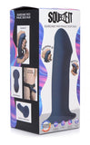 Squeeze-it Squeezable Thick Phallic Dildo- Blue