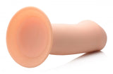 (d) Squeeze-it Squeezable Thic Phallic Dildo- Flesh