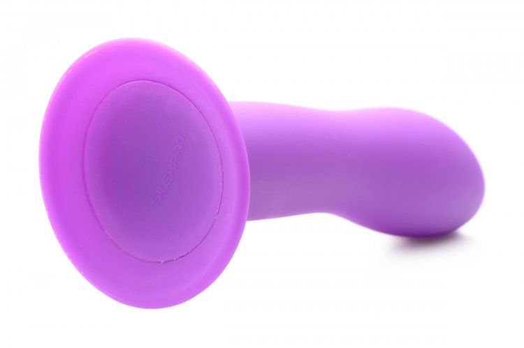 Squeeze-it Slender Dildo Purple