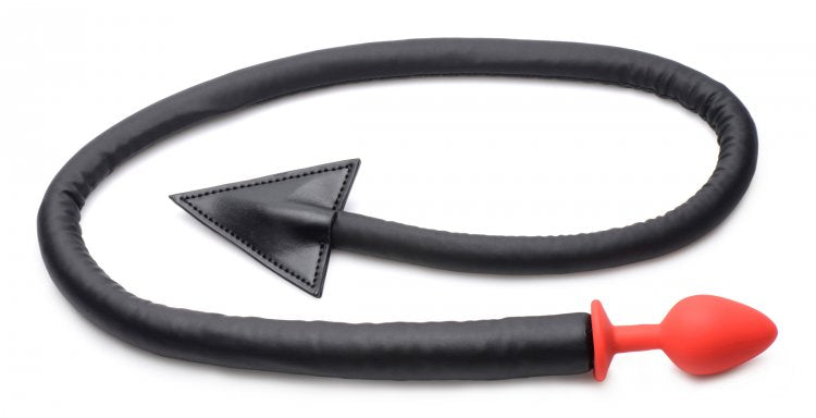 Tailz Devil Tail Anal Plug & Horns Set