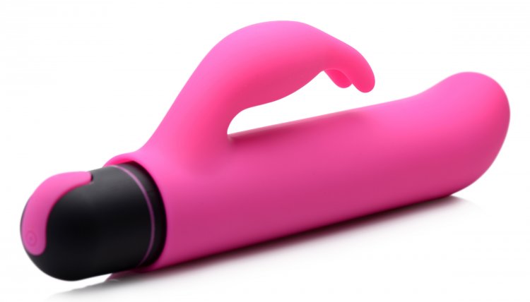 Bang! Xl Bullet & Rabbit Silicone Sleeve Pink