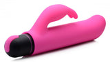 Bang! Xl Bullet & Rabbit Silicone Sleeve Pink