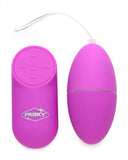 Frisky Scrambler 28x Vibrating Egg W/ Remote Purple