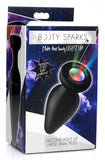 Booty Sparks Silicone Light-up Anal Plug Large