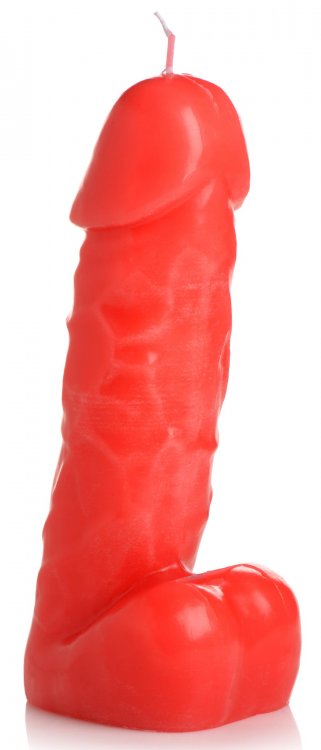 Master Series Spicy Pecker Dick Drip Candle Red
