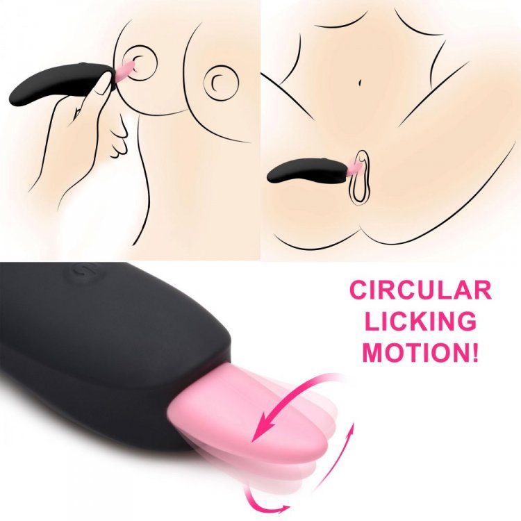 Inmi Luscious Licker Silicone Licking Tongue