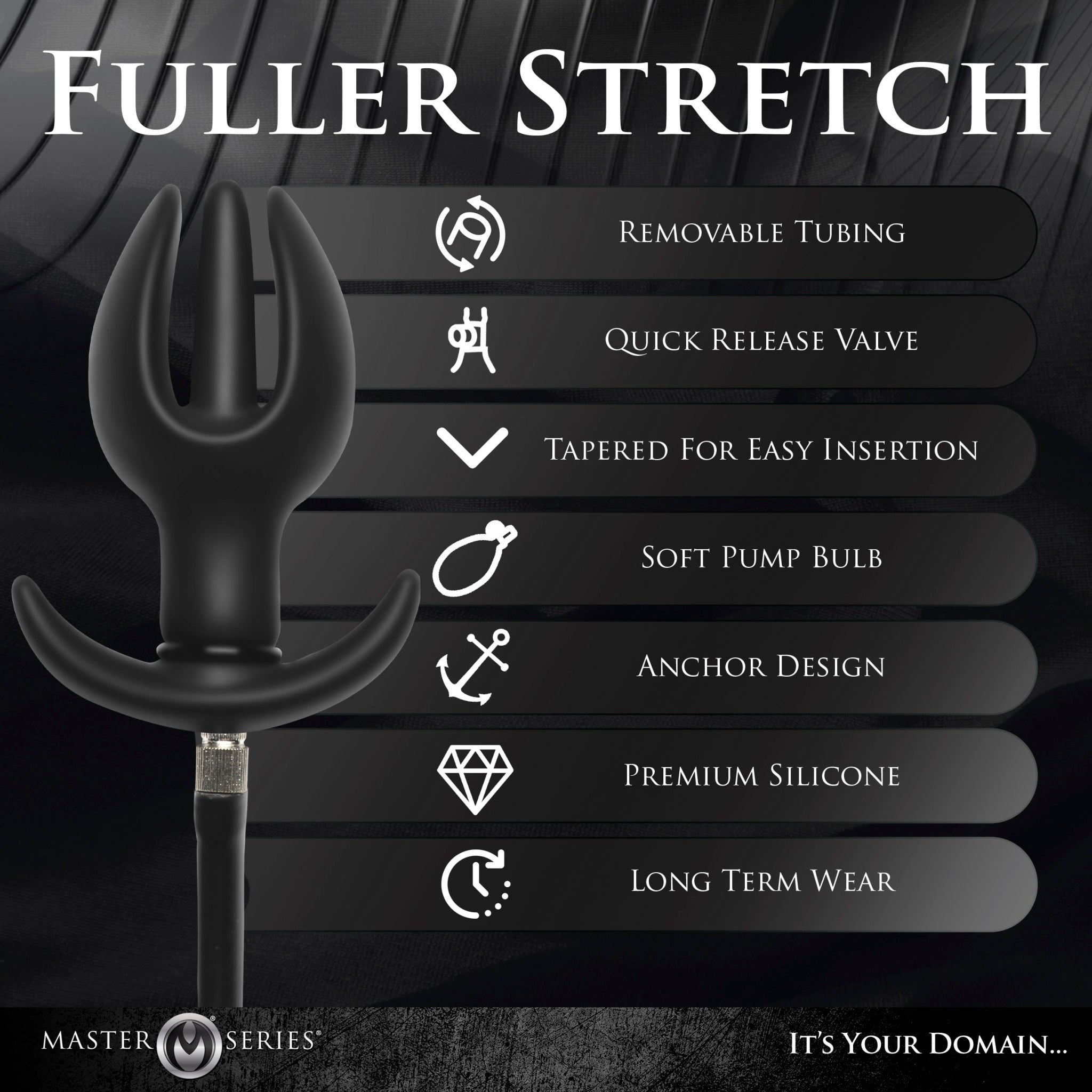 Master Series Bad Buoy Anchor Inflatable Anal Plug
