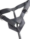 King Cock Strap On Harness W- 9 In Cock Tan