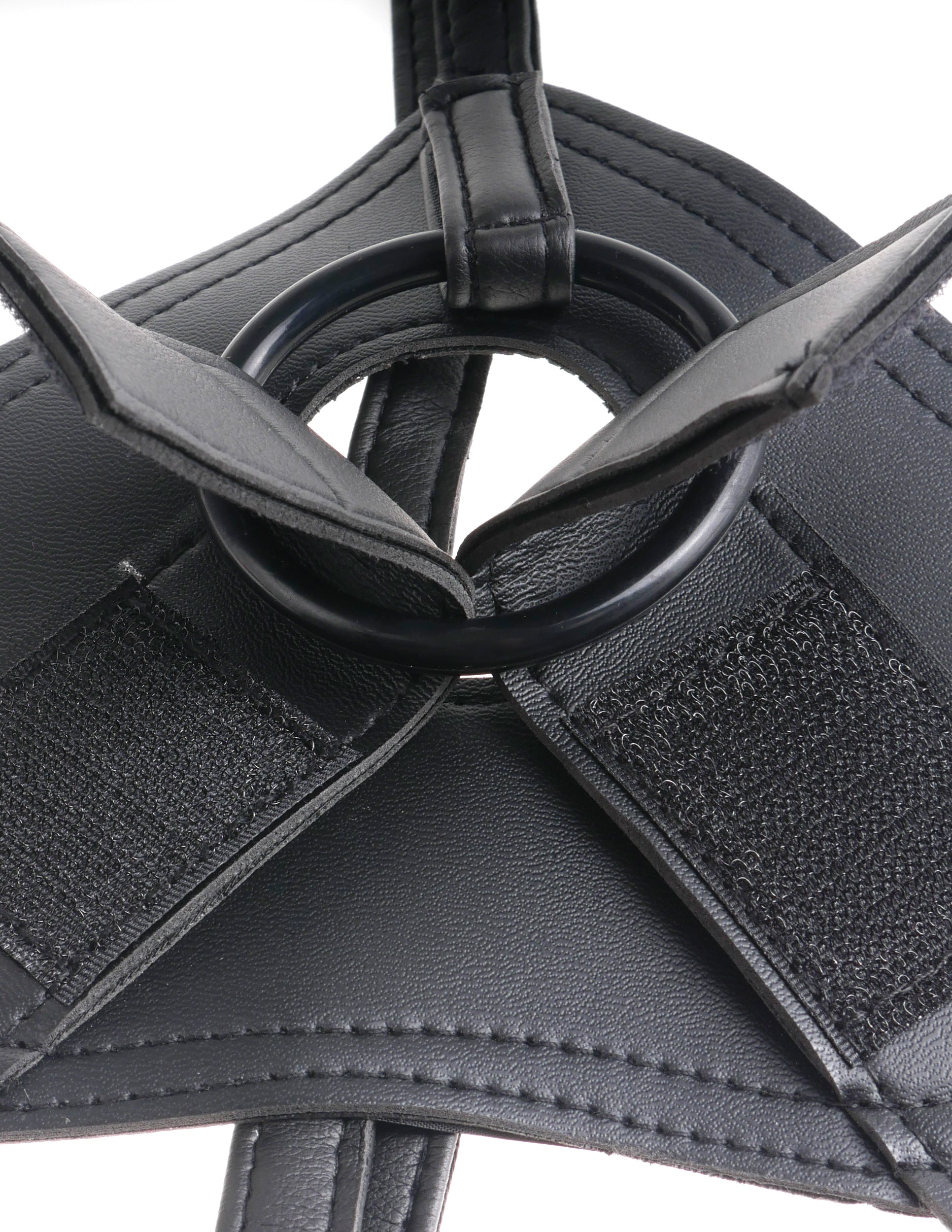 King Cock Strap On Harness W- 8 In Cock Brown