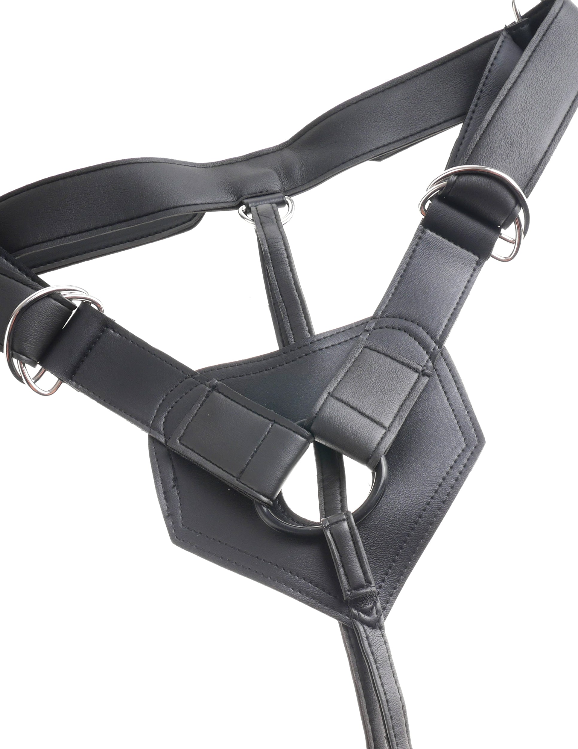 King Cock Strap On Harness W- 7 In Cock Light