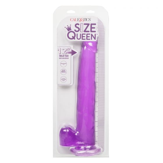 Size Queen 12in Purple