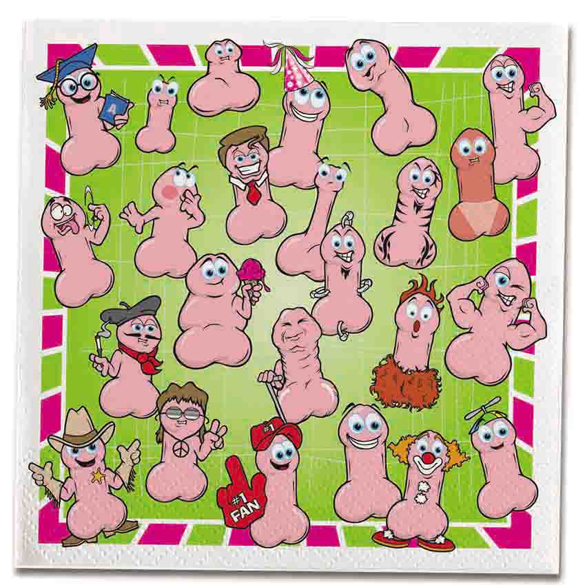 Wild Willys Party Napkins