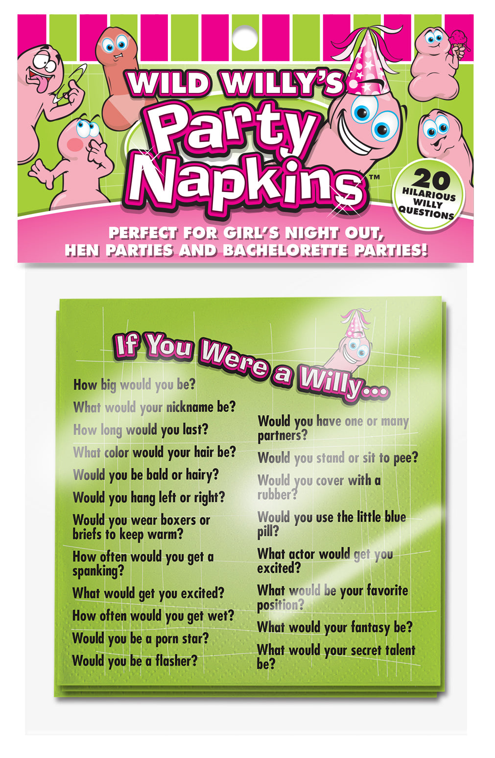 Wild Willys Party Napkins