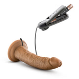 Dr Skin Dr Dave 7in Mocha Vibrating Cock W- Suction Cup