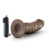 Dr Skin Dr Joe 8in Vibrating Cock W- Suction Cup Chocolate