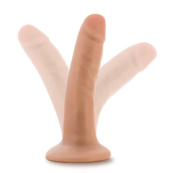 Dr Skin 5.5 Cock W- Suction Cup Vanilla "