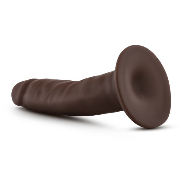 Dr Skin 5.5 Cock W- Suction Cup Chocolate "