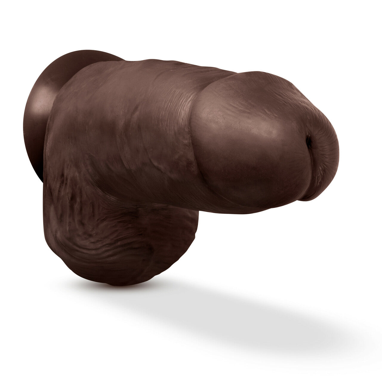 Au Naturel Chub 10in Dildo Chocolate