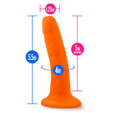 Neo 5.5 Dual Density Cock Neon Orange "