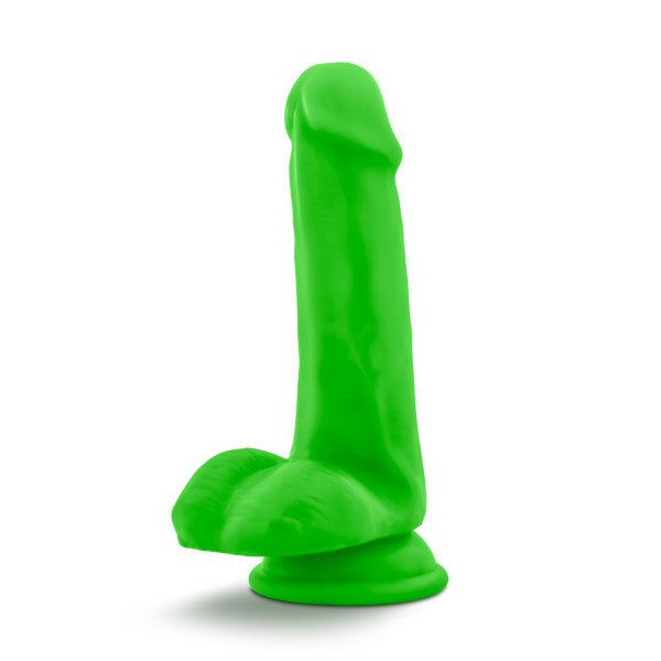 Neo 6 Dual Density Cock W-balls Neon Green "