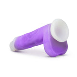 Neo Elite Encore 8 Vibrating Dildo Purple "