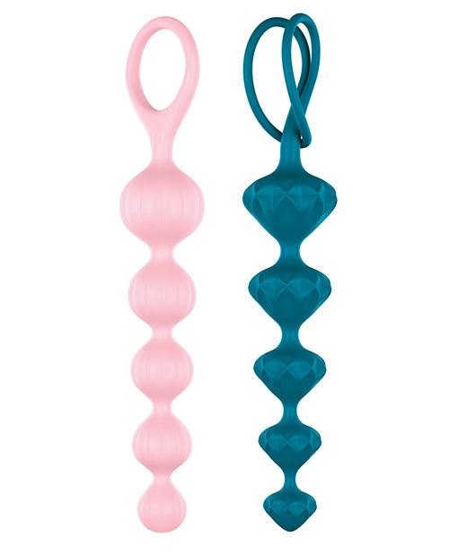 (d) Satisfyer Love Beads Set Colored