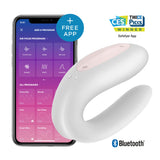 Satisfyer Double Joy White W/ App