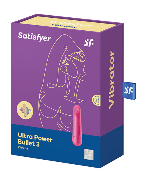 Satisfyer Ultra Power Bullet 3 Fireball Red