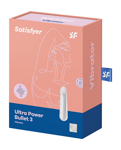 Satisfyer Ultra Power Bullet 3 Fireball White
