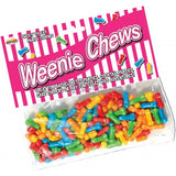 Weenie Chews Penis Candy 125pcs