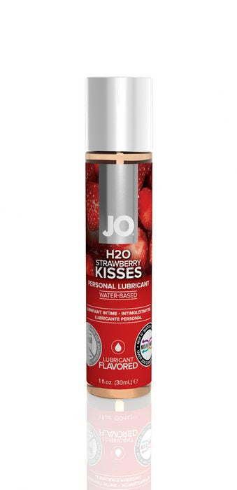 Jo H2o Strawberry Kiss 1 Oz Lubricant