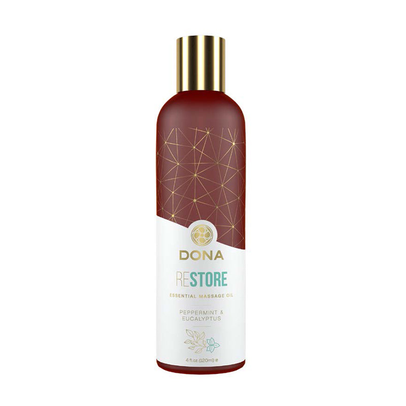 Dona Essential Massage Oil Restore - Peppermint & Eucalyptus
