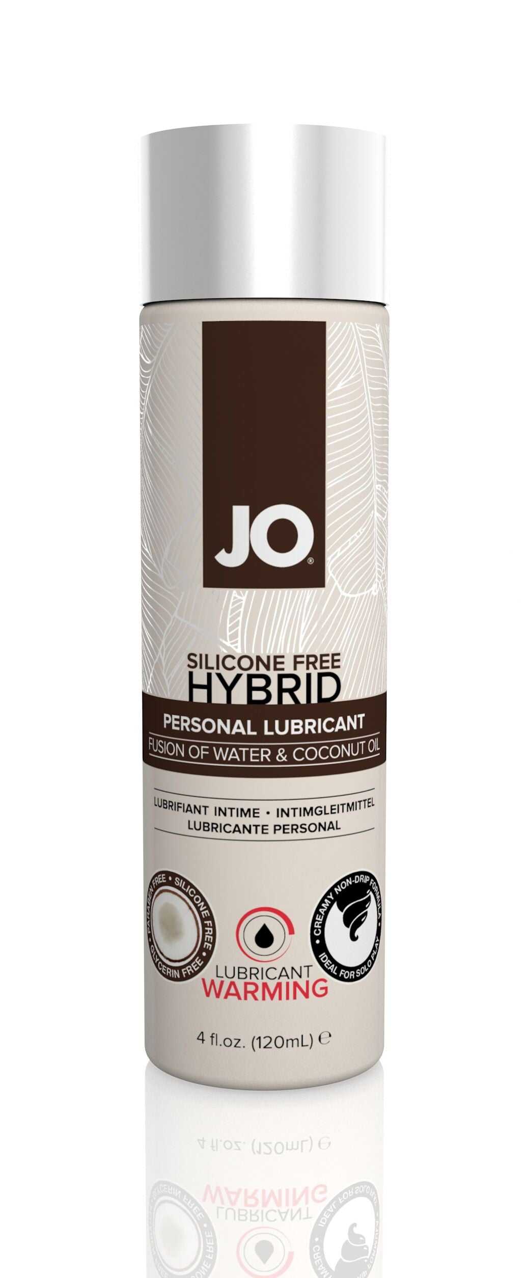 Jo Hybrid Lubricant Warming W-coconut 4 Oz