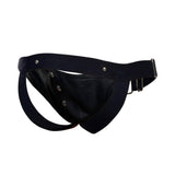 Male Basics Dngeon Cockring Jockstrap Black O-s (hanging)