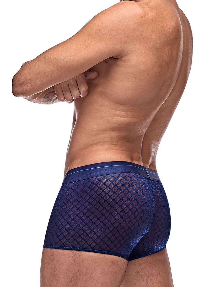 Diamond Mesh Mini Short Navy Xl