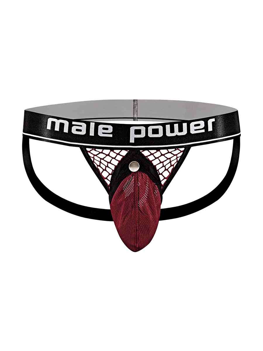 Cock Pit Cock Ring Jock Burgundy S-m