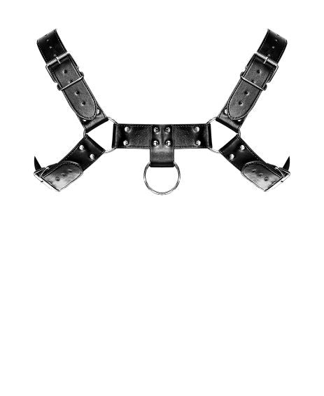 Aries Leather Harness Black O-s