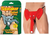 Novelty Squeaker Elephant G-string O-s