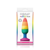 Colours Pride Edition Pleasure Plug Medium Rainbow