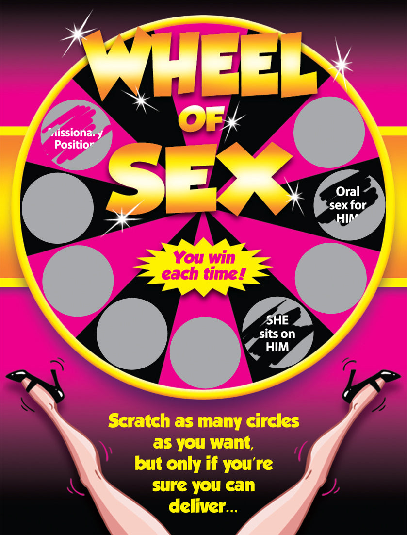 Wheel Of Sex Scratchers