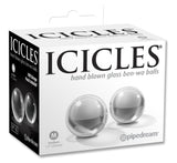 Icicles #42 Medium Glass Ben-wa Balls