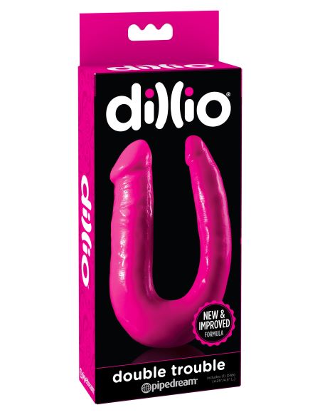 (d) Dillio Double Trouble Pink Dong